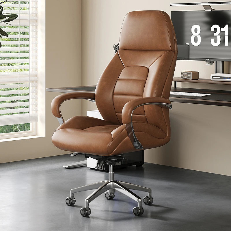 

Designer Leather Office Chair Lift Swivel Modern Wheels Gaming Chair Ergonomic Comfortable Sillas De Oficina Office Furniture