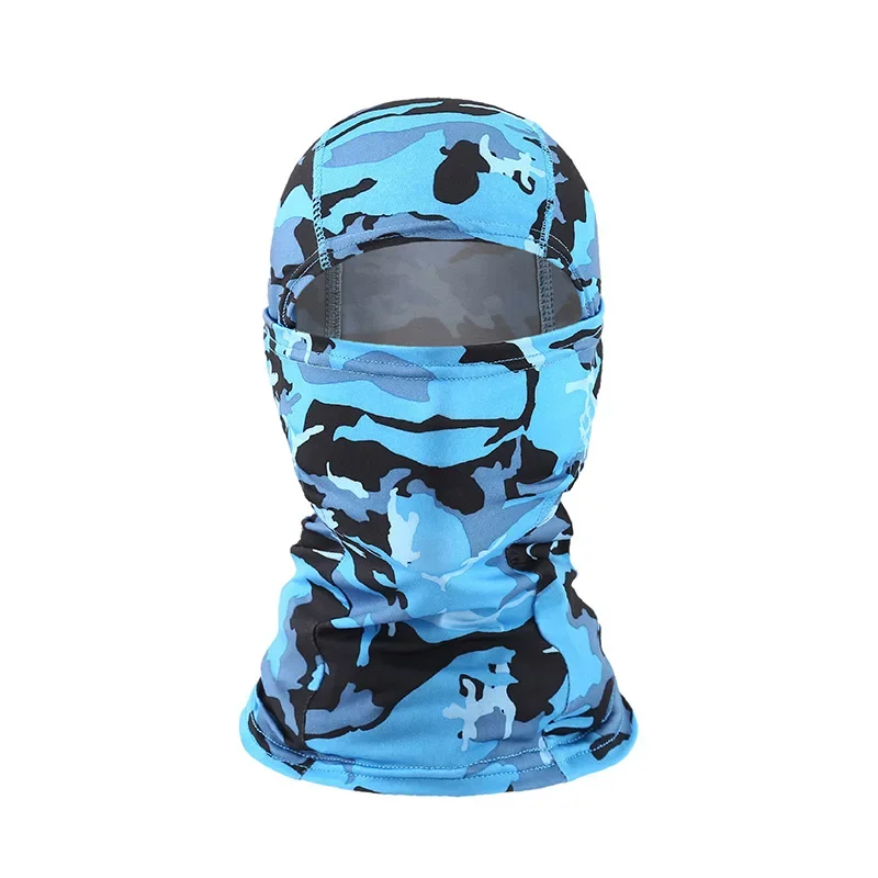 Pasamontañas de camuflaje para hombres, máscara de cara completa, esquí, bicicleta, ciclismo, caza, cubierta de cabeza, bufanda, gorra, Bandanas