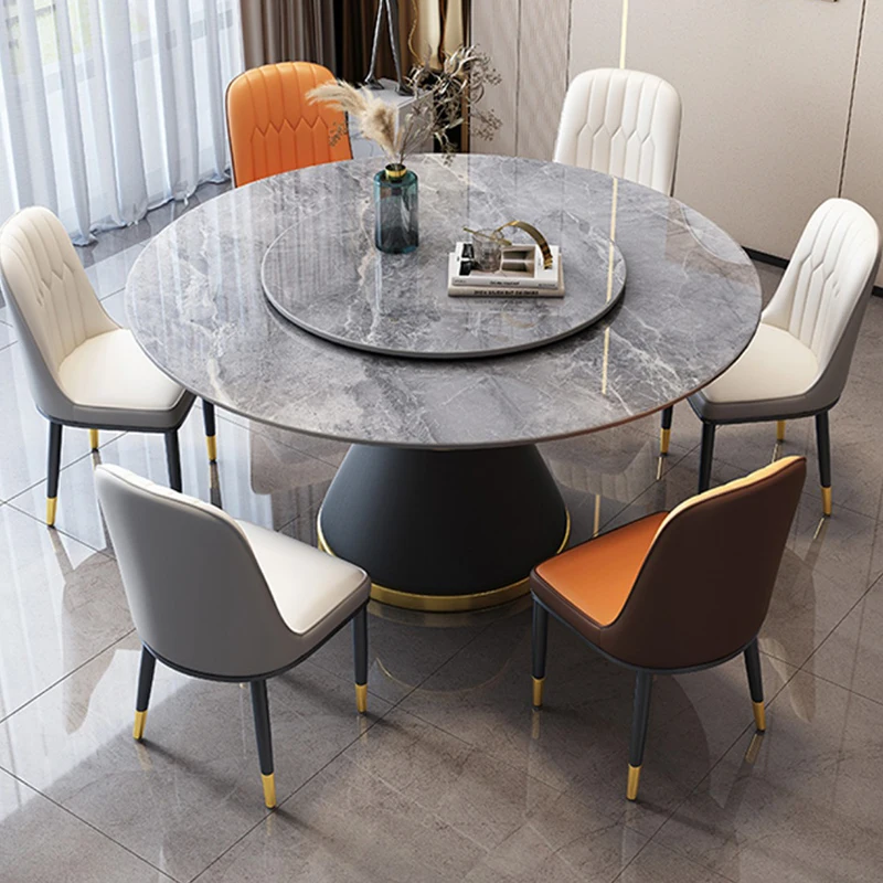 

Центральные круглые обеденные столы, кухонный мраморный обеденный стол для гостиной, роскошный современный пол, мебель для квартиры Esstische WSW40XP