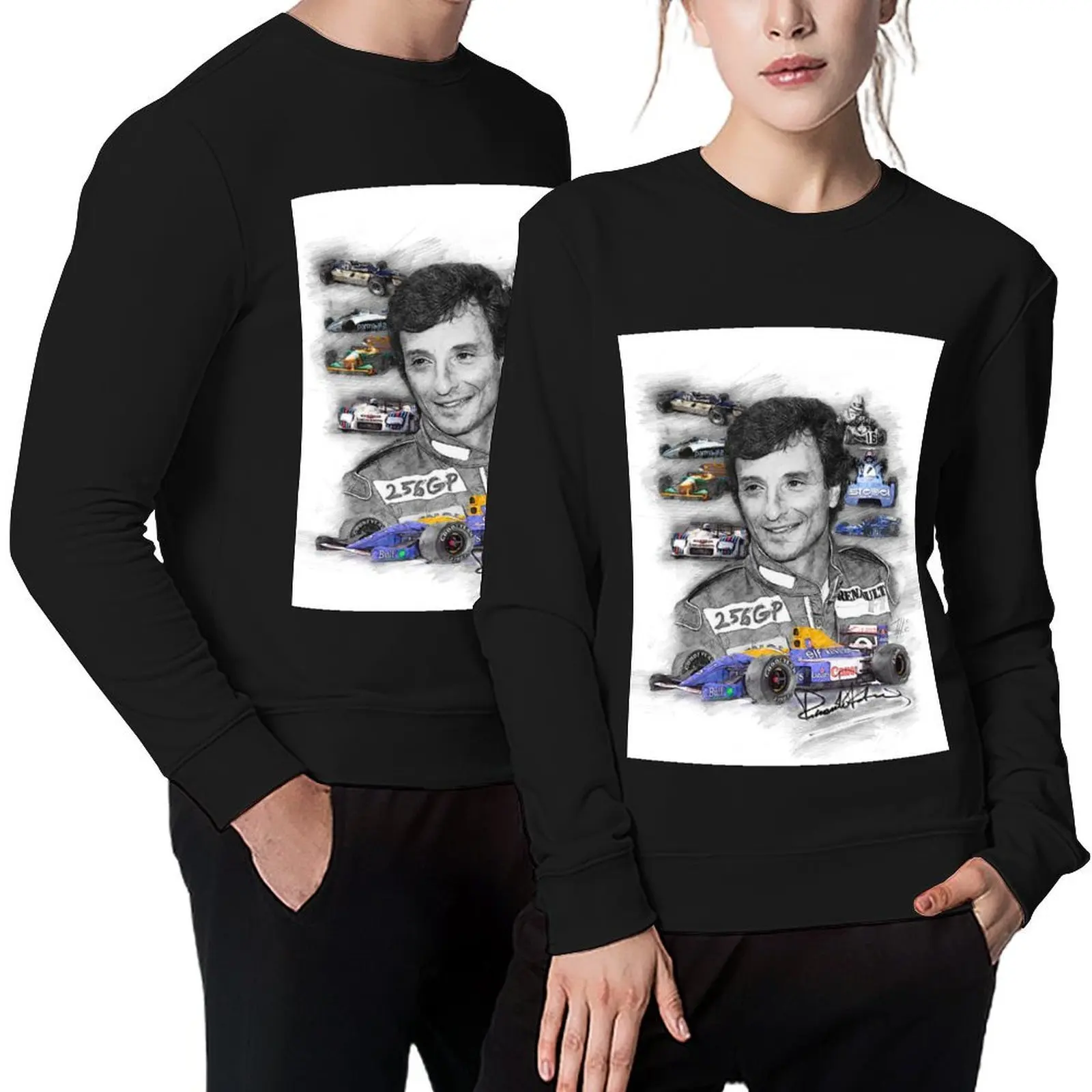 

Riccardo Patrese Pullover tracksuits blouse aesthetic clothing fashion men oversize sweatshirt
