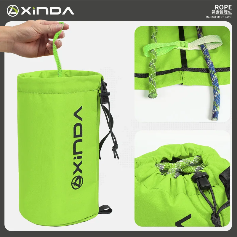 Outdoor Multifunctional Rope Management Equipment Storage Bag, Waterproof And Wear-Resistant Mountaineering Bag,P891