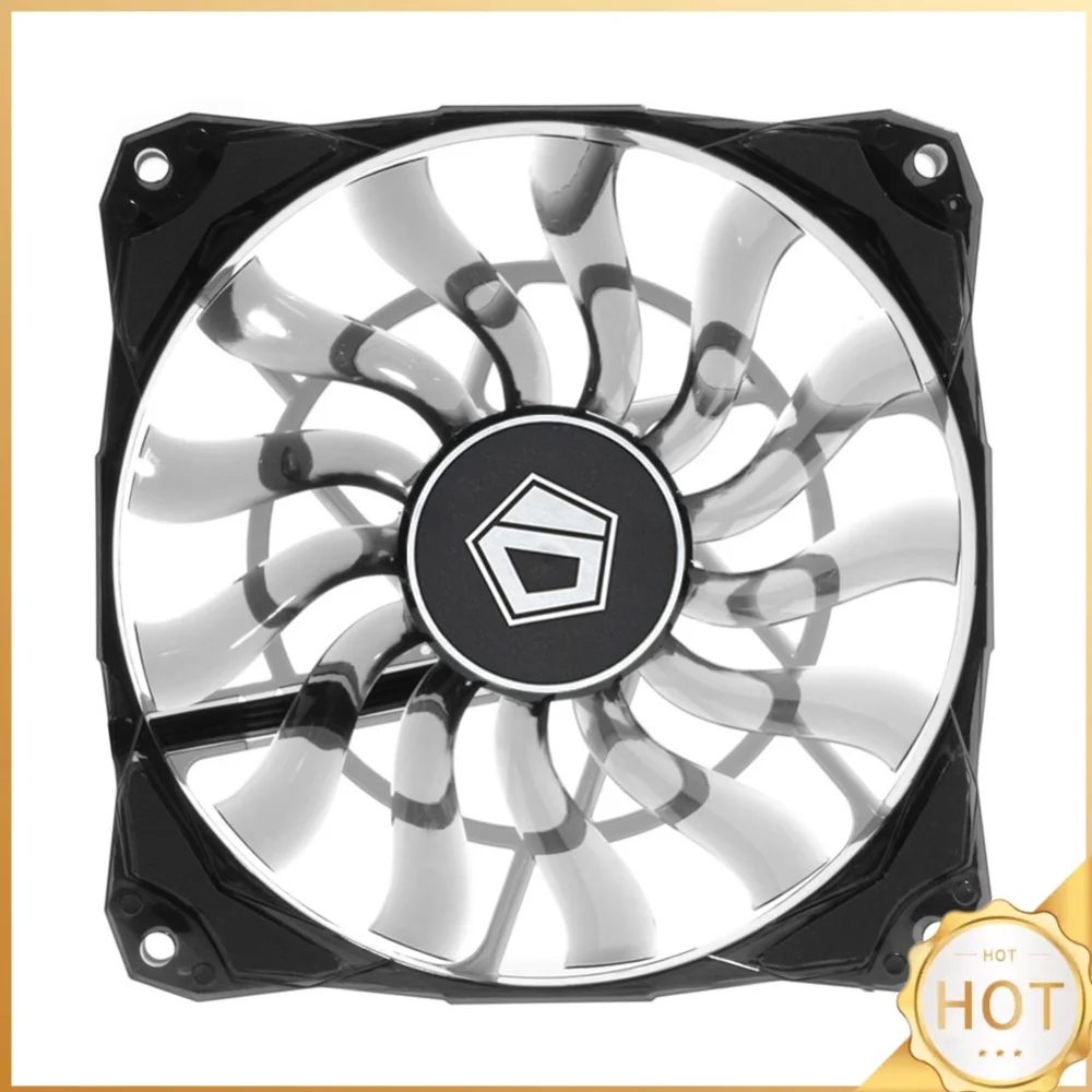 Chassis PC Case CPU 4 Pin Silent Radiator Fan GPU PC Computer Water Cooling Accessories 12cm 13 Blades Cooler