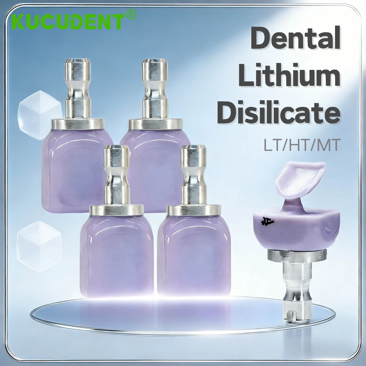 

5 шт./упак. Стоматологические блоки из дисиликата лития C14 (стеклокерамика) HT LT для CAD/CAM, для виниров, коронок, мостов, стоматологические материалы