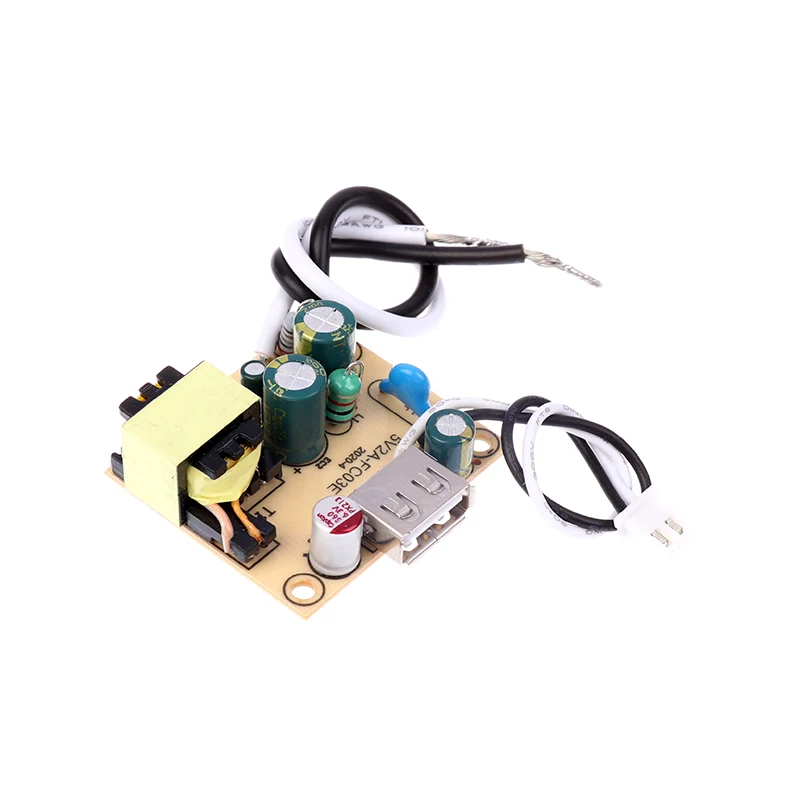 Módulo de potencia de conmutación de 5V, 2A, 10W, AC-DC, aislado, CA 110V, 220V a 5V, interruptor reductor, convertidor Buck, placa de circuito desnudo