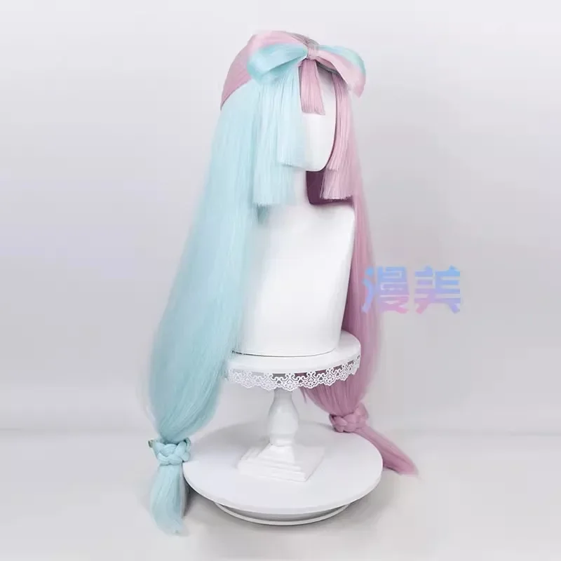 Scarlet And Violet Lono Cosplay Wigs Headwear Halloween Fancy Stage Performance Props Iono Cosplay Wig+cap