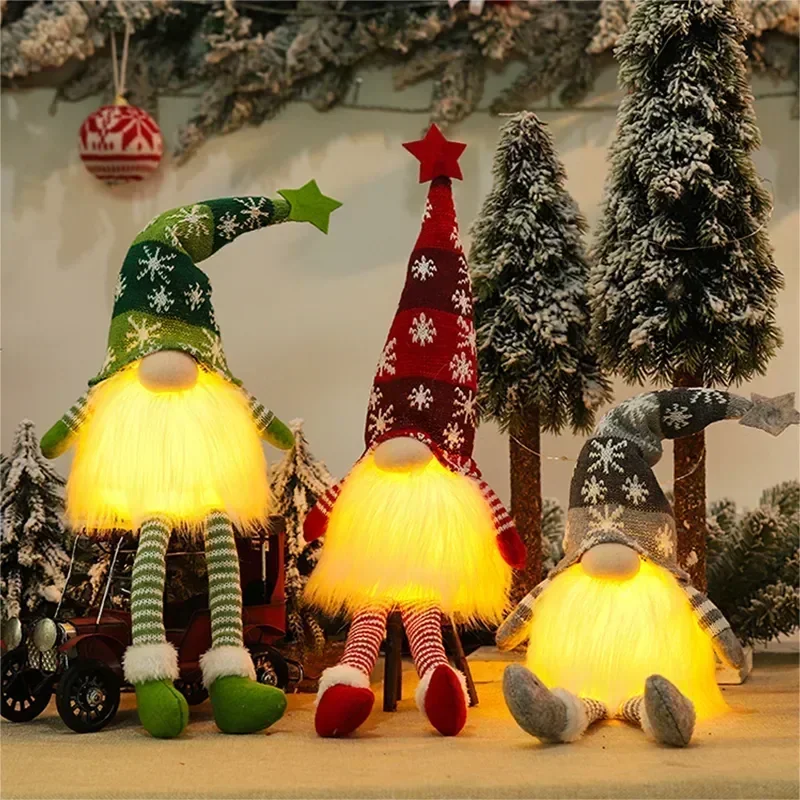 

Radiant Gnome Christmas Doll A Mesmerizingly Festive Decoration and Thoughtful New Year 2023 Gift for Merry Celebrations Beyond