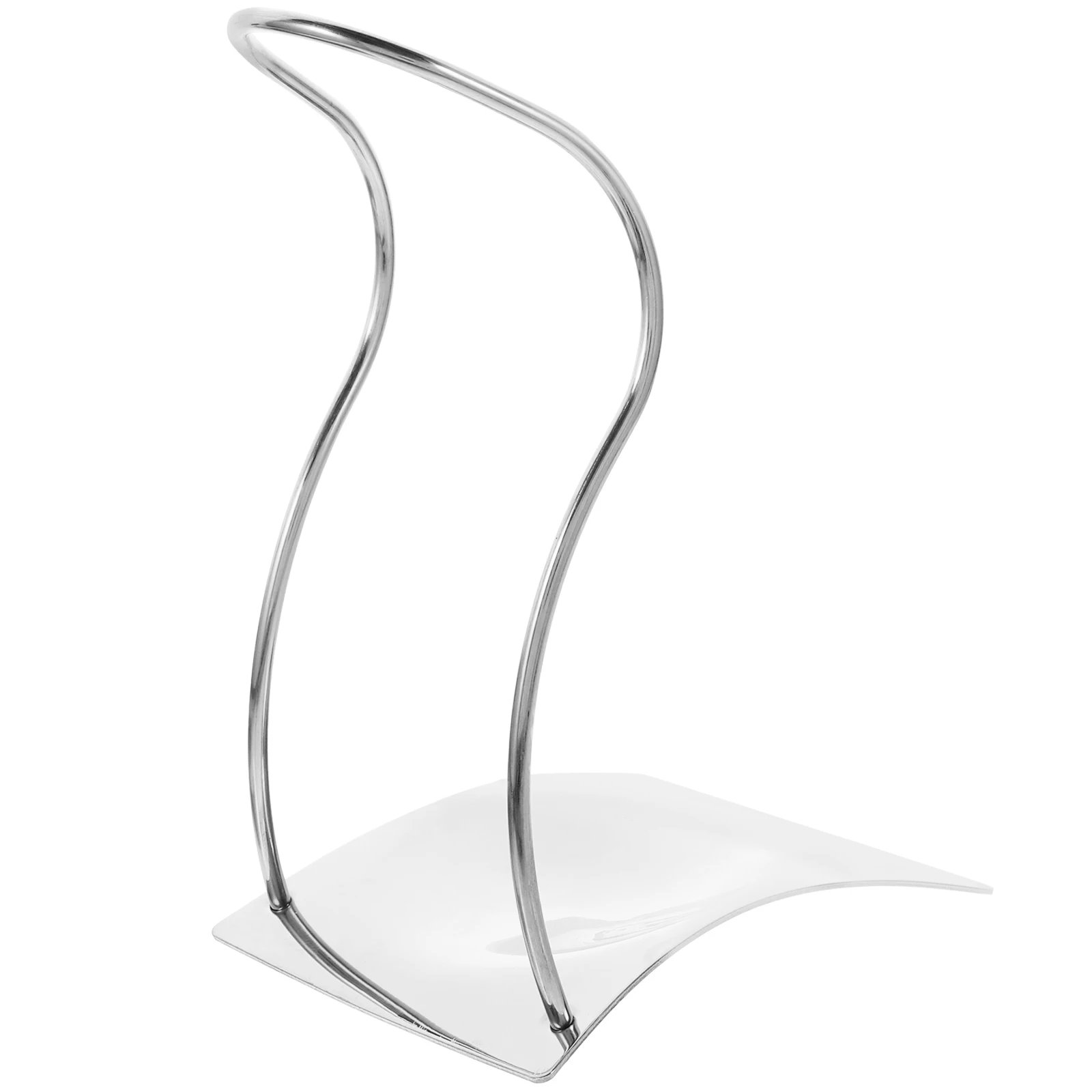 

Stainless Steel Holder Elegant Ladle Rest Sturdy Spoon Stand For Kitchen Countertop Utensil Storage Heat-Resistant Scoop Holder