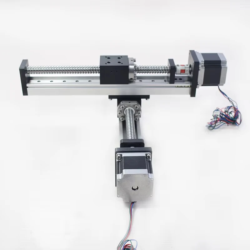 Guide Linear Module Slide Table Hand Cranked Electric Screw Slide Table Cross Small Precision Workbench