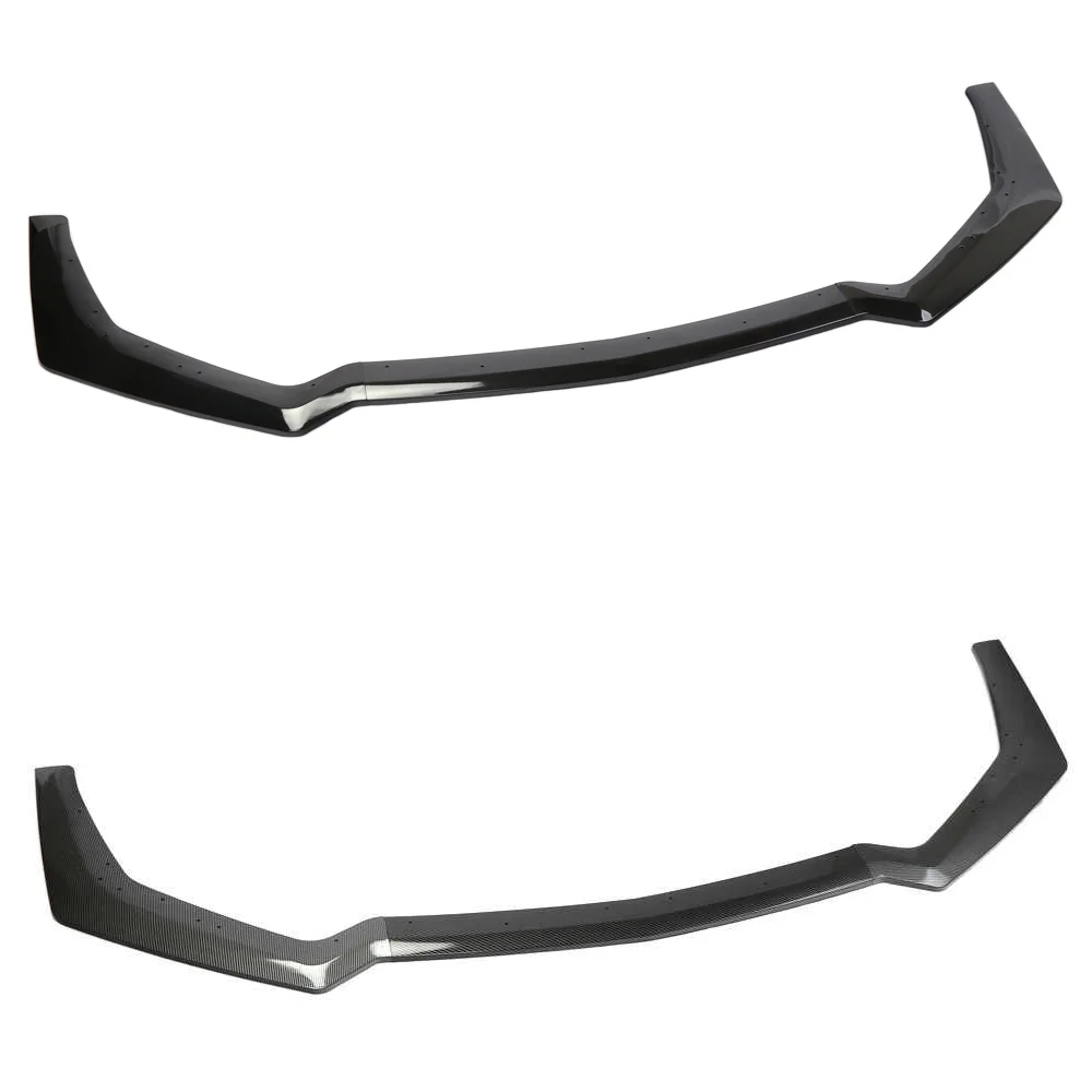 Front Bumper Lip For Ford Mustang GT 2018 2019 2020 Lower Spoiler Splitter Diffuser Encirclement Cover Deflector Body Kit Tuning