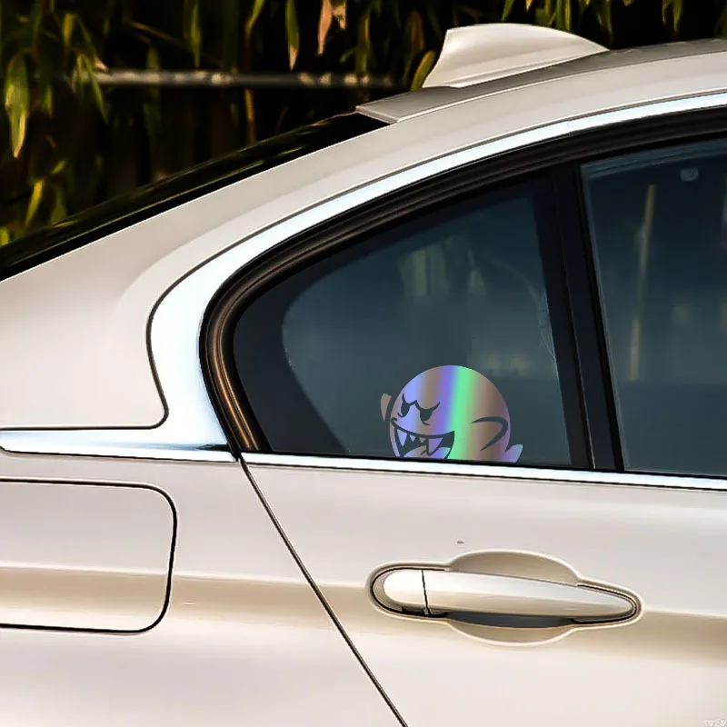 

Забавная водонепроницаемая светоотражающая наклейка «Супер Марио» для украшения мотоциклетного шлема, ноутбука, лобового стекла, багажника, бампера автомобиля