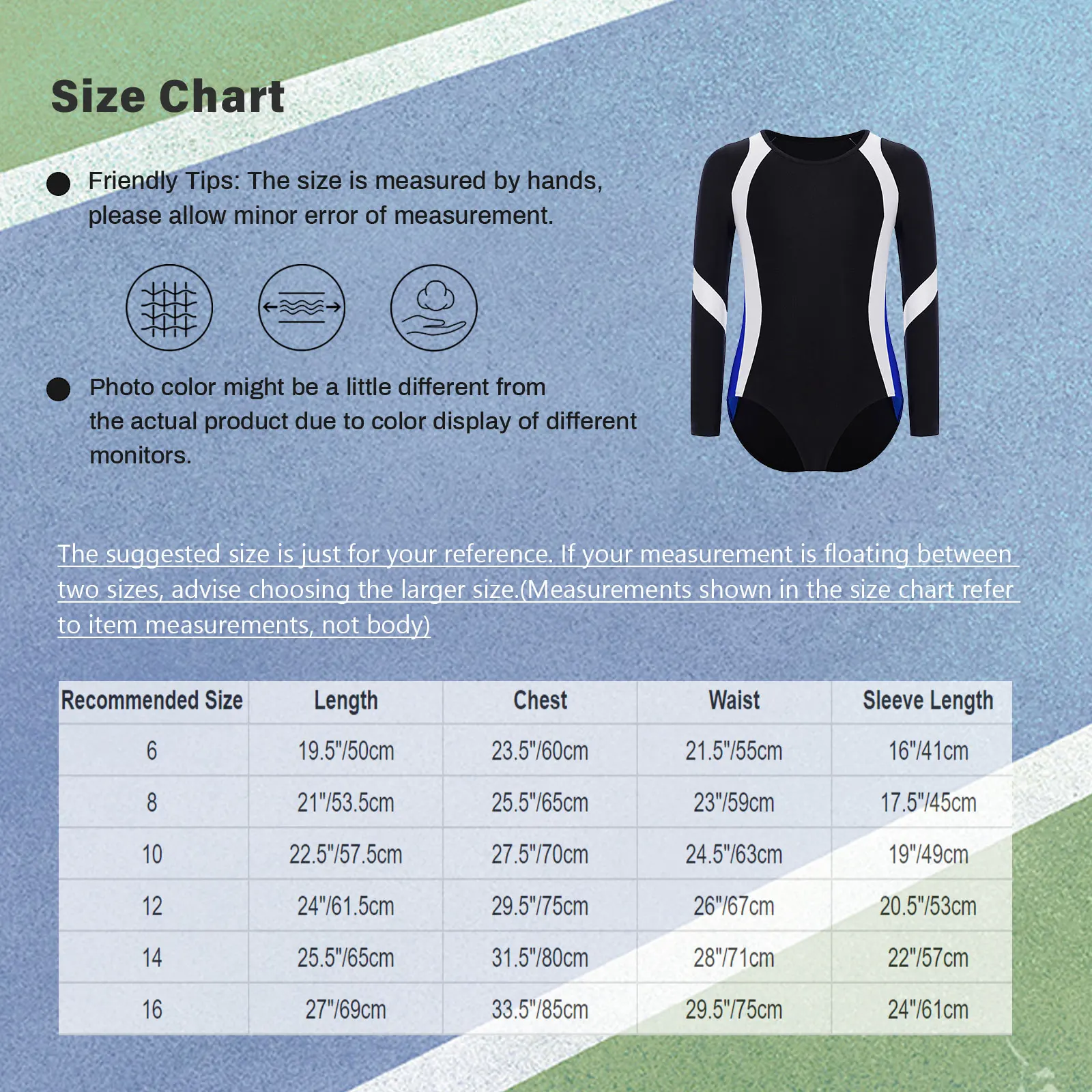 ثياب الباليه للأطفال الأولاد رياضي الشكل التزلج الجمباز الرقص أزياء مسرحية الطفل طويلة الأكمام ارتداءها Dancewear #6