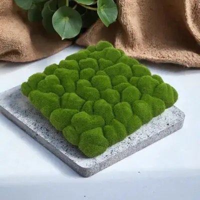 

Simulation Panel Artificial Moss Mat Indoor Decor For Home Garden Wall Greenery Backdrop Fake Moss Sheet Plants Wall