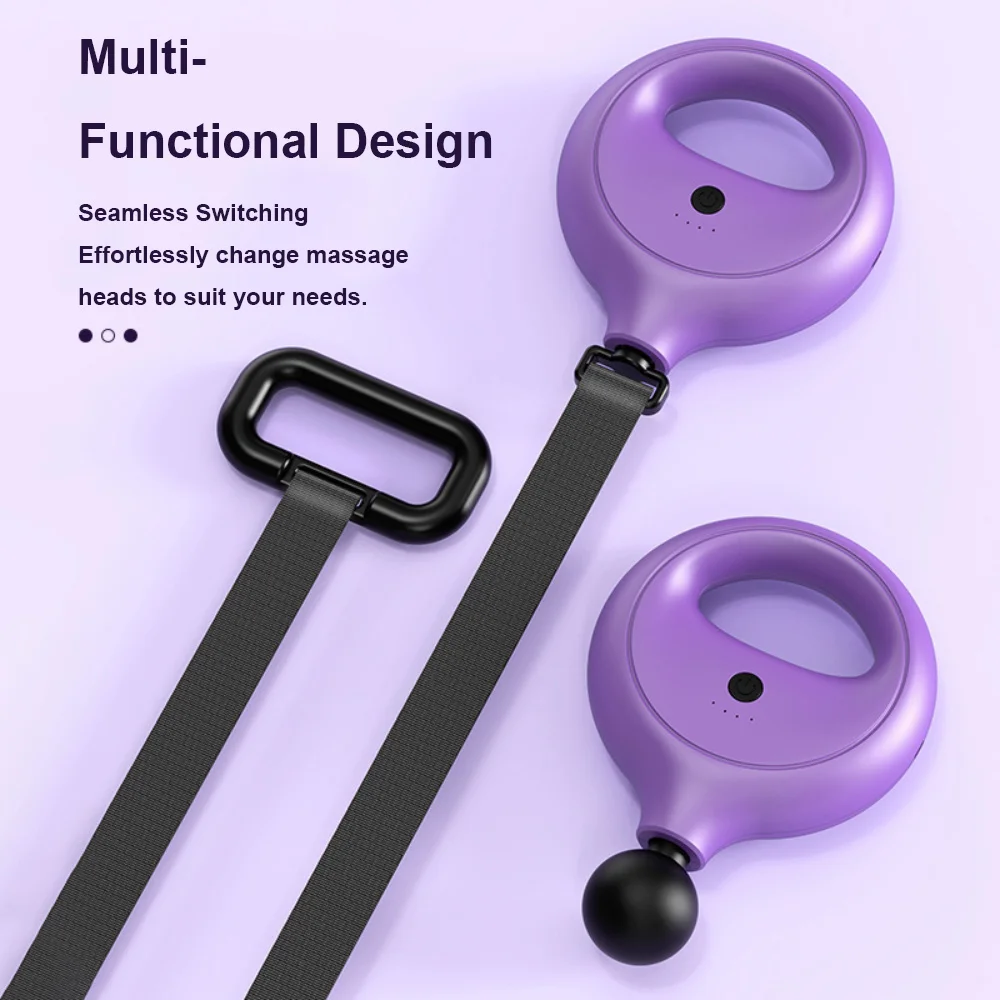 

Multifunctional Fascia Belt Fascia Vibrating Massage Machine Portable Fitness Deep Tissue Muscle Relax for Body Shaping Instrum