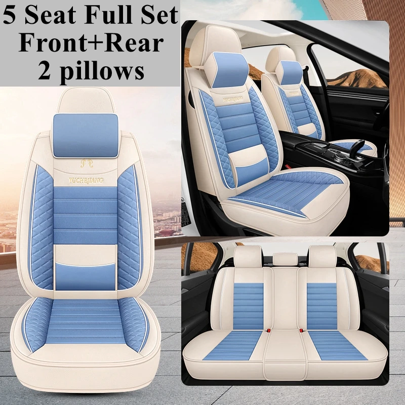 Full Set Car Seat Covers for Mercedes Benz W204 W211 W205 W203 W212 T202 W124 W140 W163 W164 W166 W201 W202 W210 W221 W245 ML300