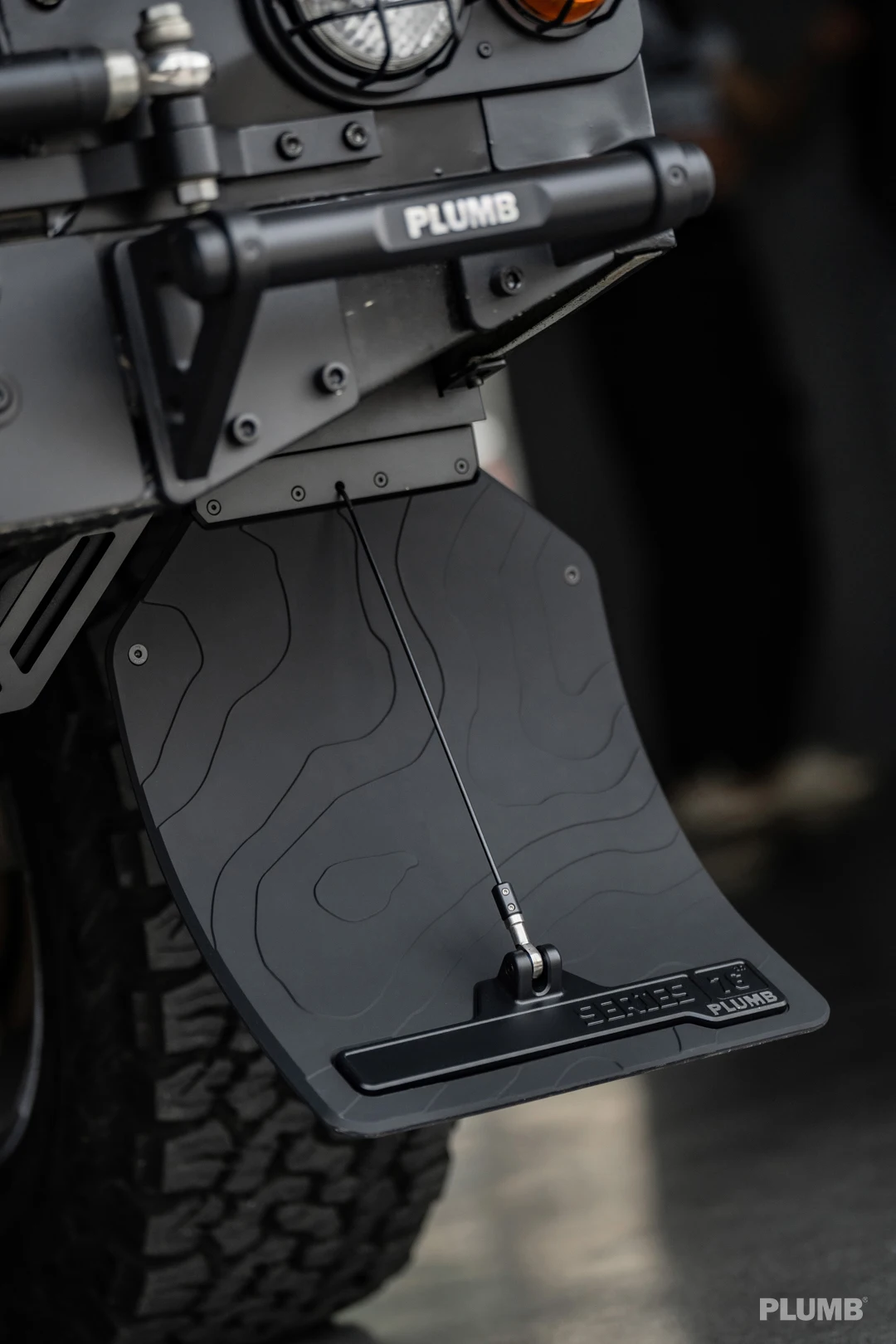 سلسلة TLF PLUMB 76 لـ MUD GUARDS مادة الألومنيوم/النايلون لـ De 90/110/130 #6