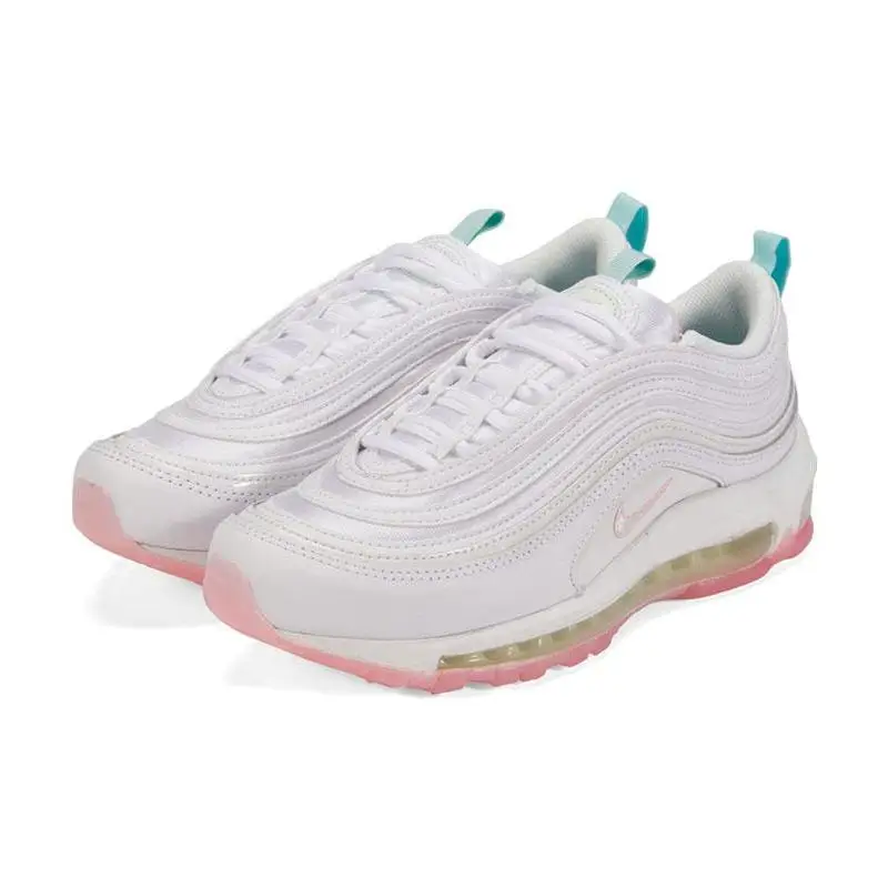 NIKE Nike Air Max 97รองเท้าผ้าใบผู้หญิงสีขาวเขียวไม่ DJ1498-100