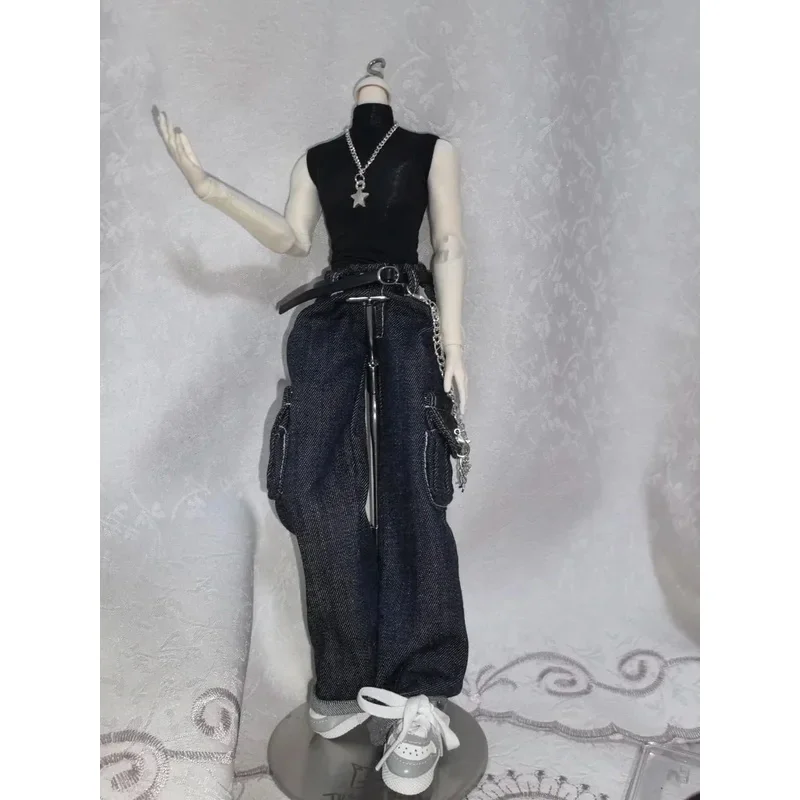 

Одежда для кукол BJD, подходящая для размеров 1/3, 1/4, 1/6, комплект одежды для кукол в стиле «беглый кот», аксессуары для кукол (2 предмета)