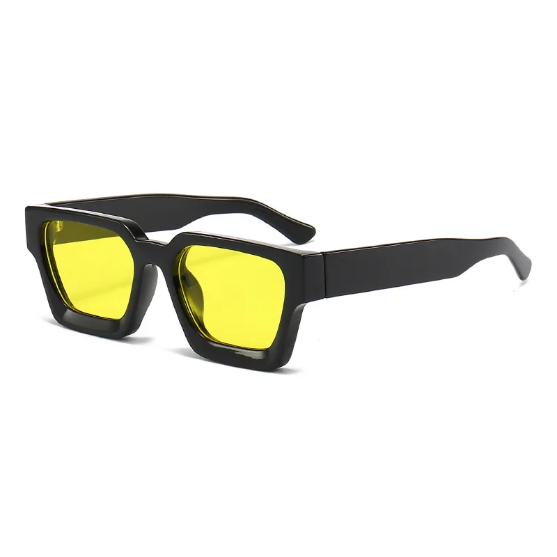 SHAUNA Ins Beliebte Damen Quadratische Sonnenbrille Retro Herren Getönte Farbtöne UV400 – Detail 22