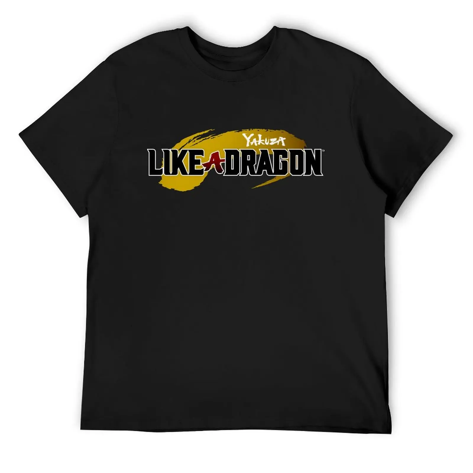 

Yakuza 7 Like a dragon logo T-Shirt summer tops plain anime stuff men clothes