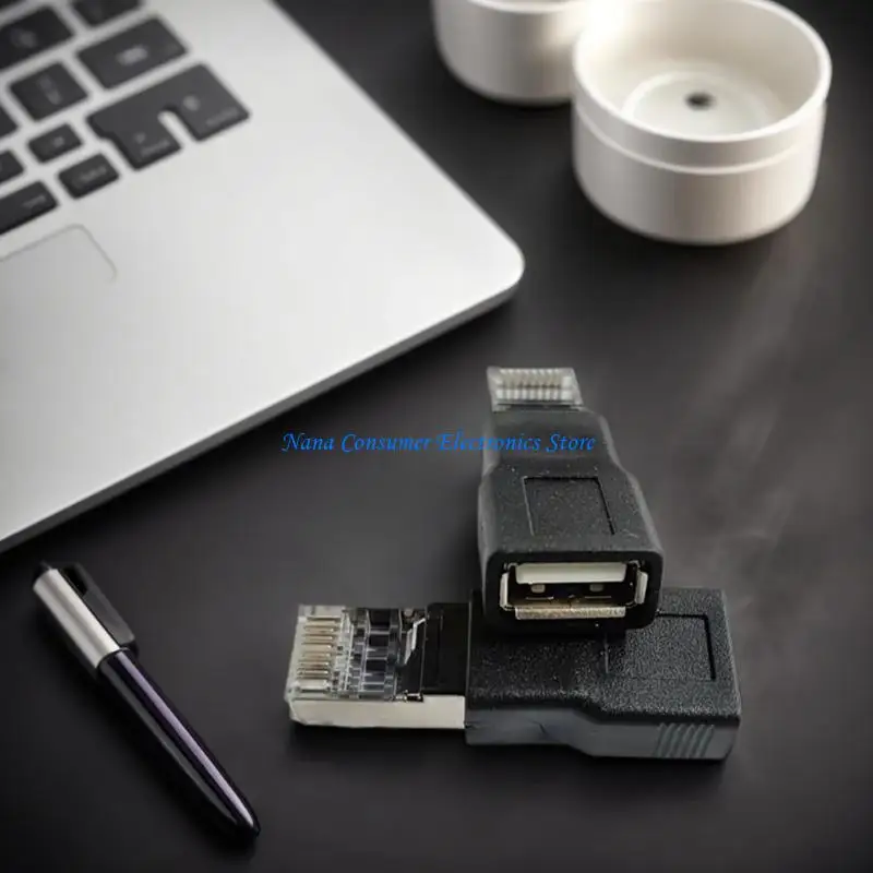 G7NE USB To RJ45 Ethernet Adapter For Routers Computer Use Networking Dongle 100Mbps