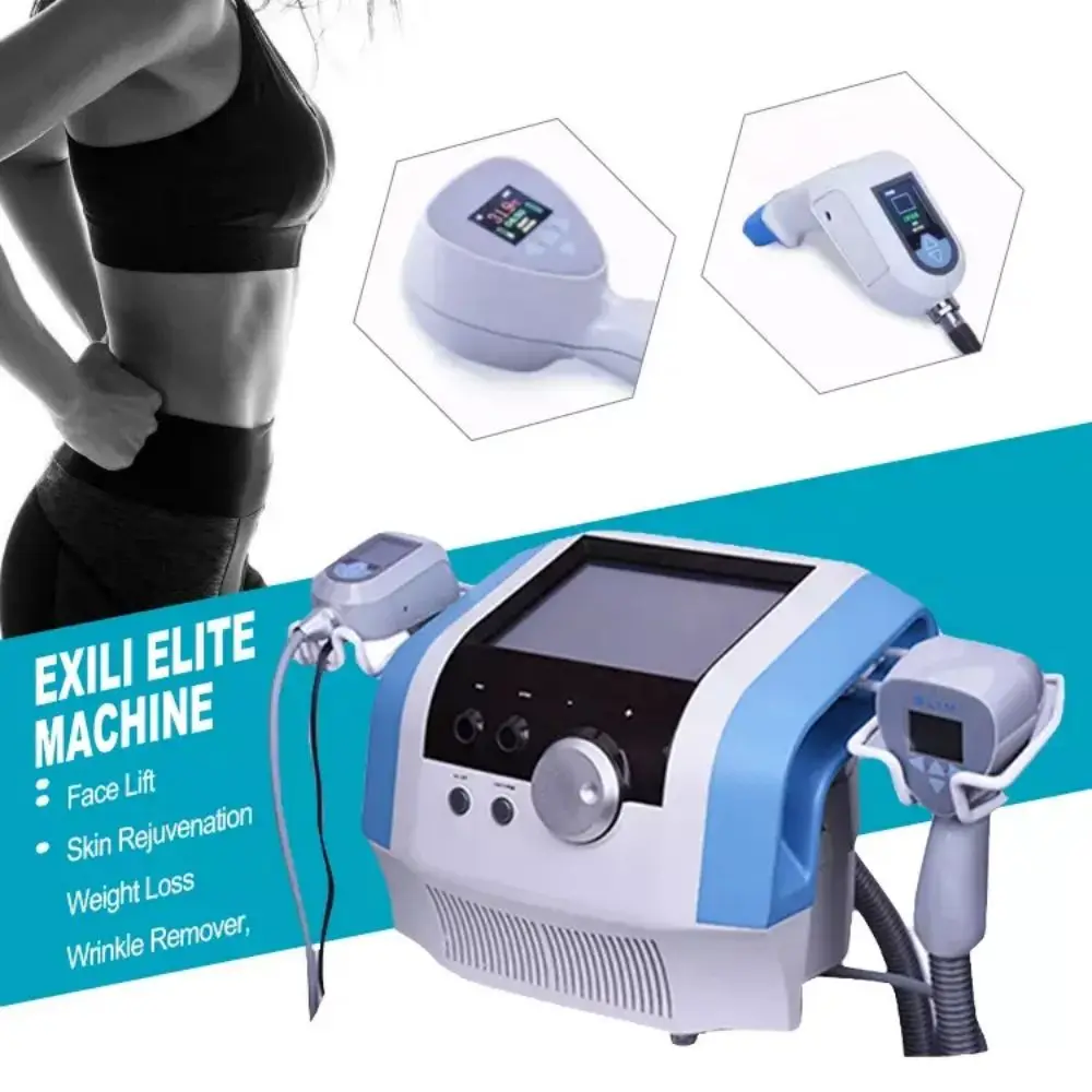 Exili Ultra 360 Anti Aging Body Slimming Machine Face Lift Fat Burning Cellulite Reduction Machine With 2 Handles