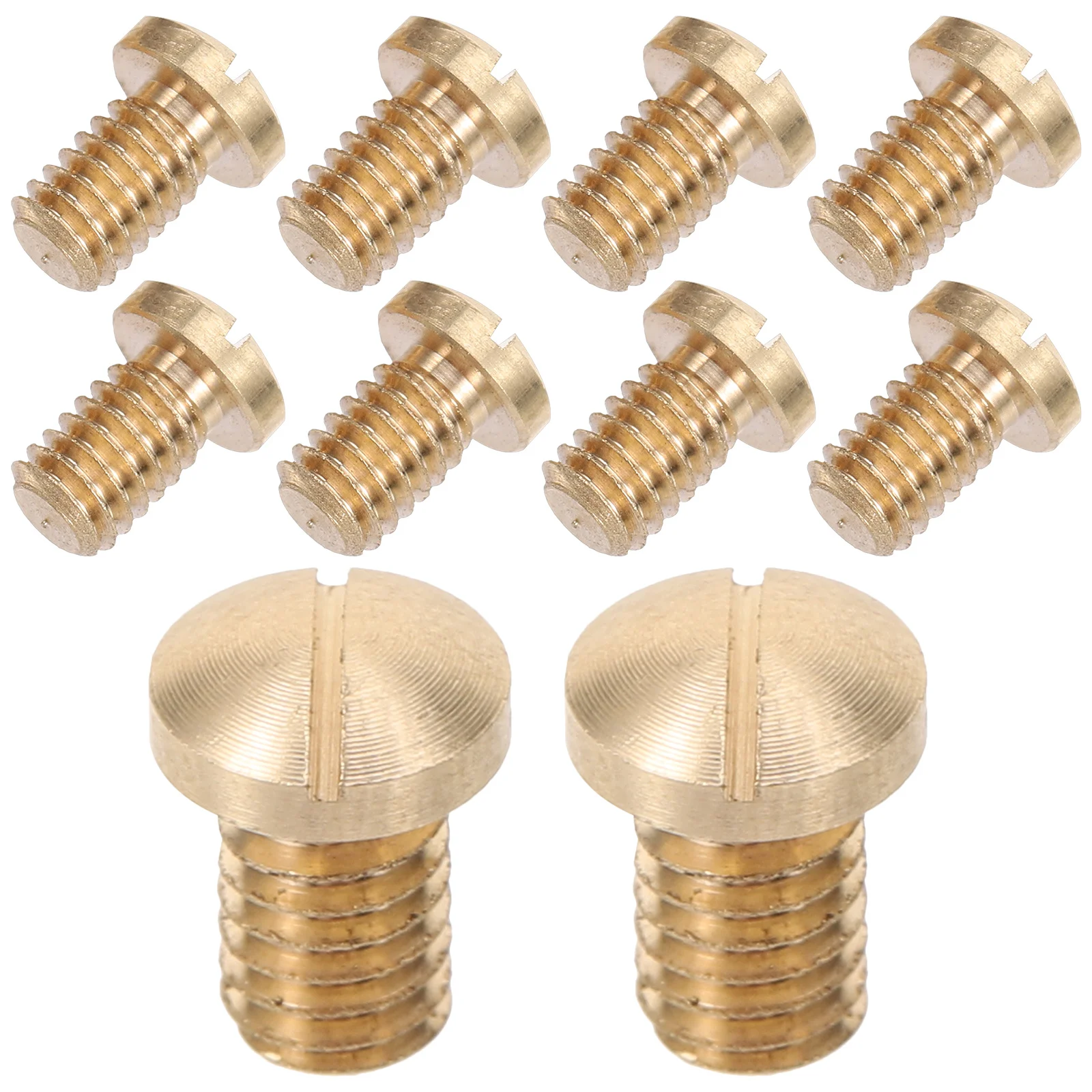 

10 Pcs Saxophone Accessories Alto Screws Tenor Instrument Brass Woodwind Repair Ligature