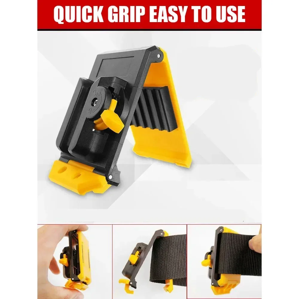 Imagem -03 - Waist Bolsa For Eletricista Carpenter Tool Waist Bolsa Tool Organizer Quick Hanger Acessórios Modificados Parte Mochila Novo 2024