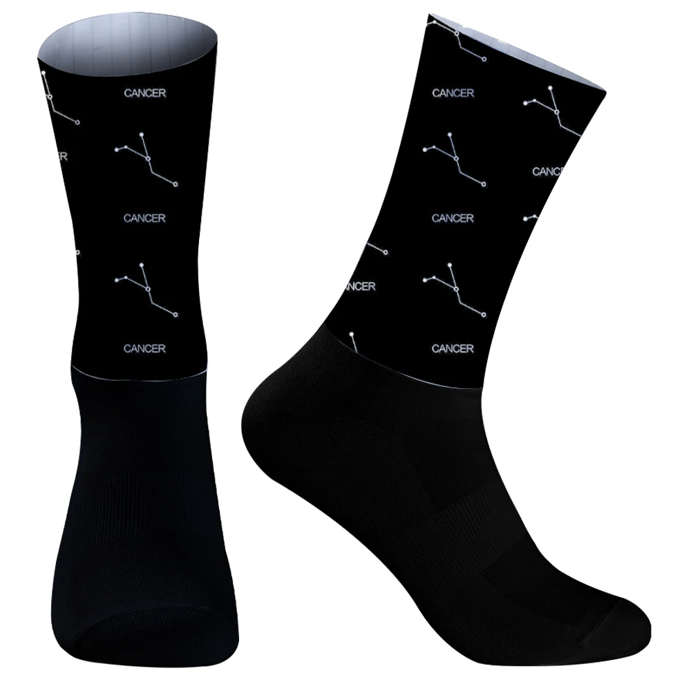 2024 New Seamless Anti Slip Cycling Socks Outdoor Sport Bicycle Compression Socks Bike Team Socks