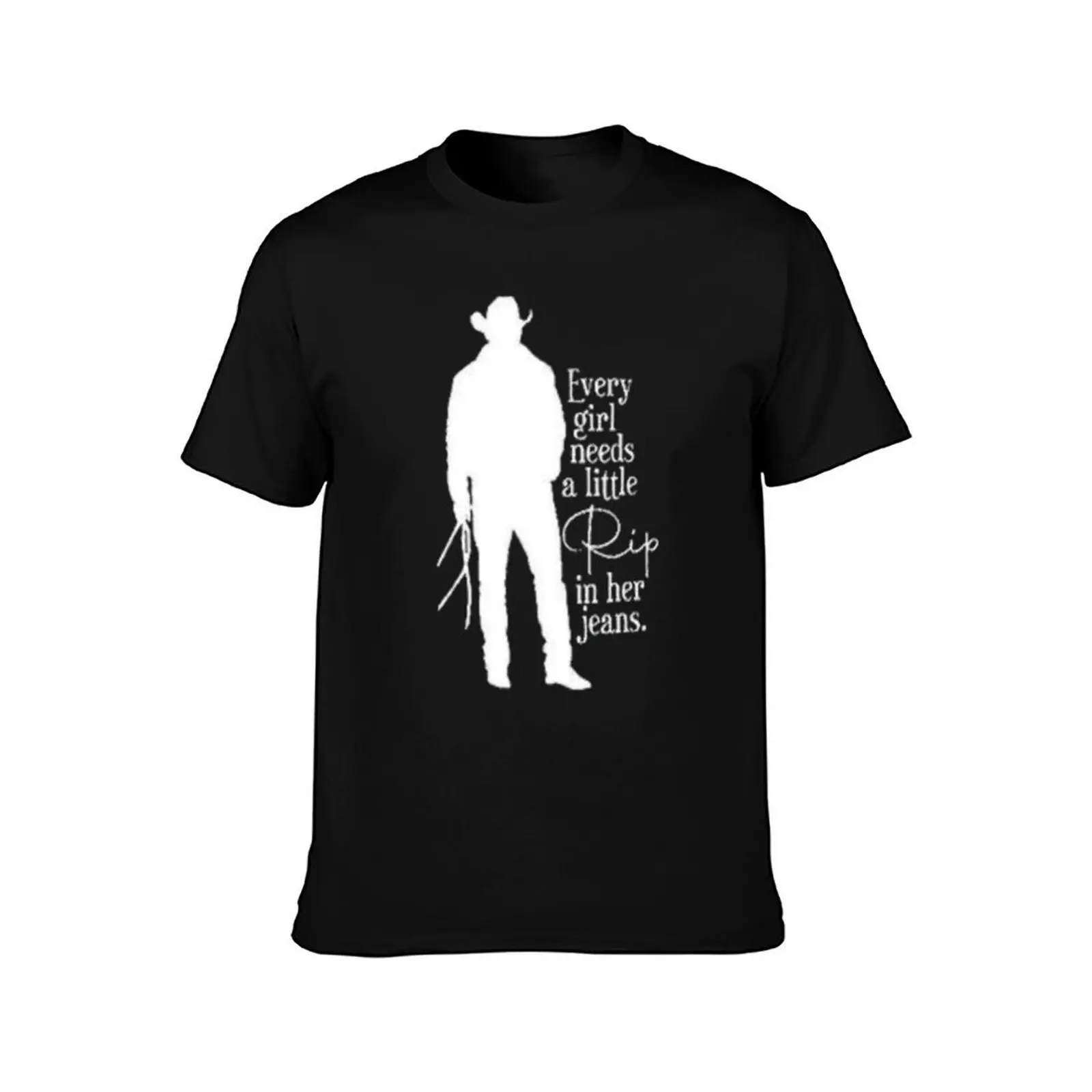 Every Girl Needs A Little Rip In Her Jeans T-Shirt funny t shirts man T-Shirt