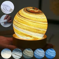 Lantern Sunset Table Lamp Atmosphere Rainbow Lamp Wandering Planet Small Night Lamp Bedroom Bedside Lamp Birthday Gift