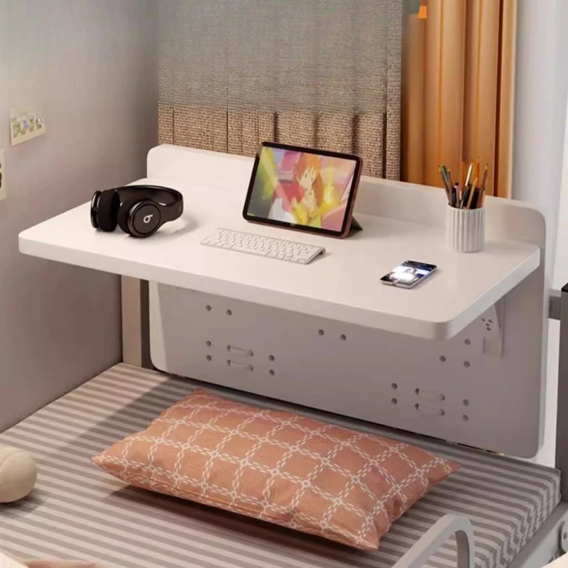 Student Dormitory Bed Small Computer  Bedside Computer Desk  Side Desk Top Table Simple Folding Table Mesa Plegable Folding