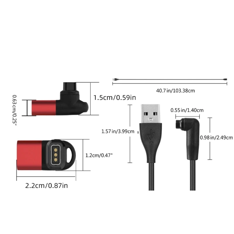 Adaptateur câble adaptateur montre, convertisseur en plastique pour PACE 2/3