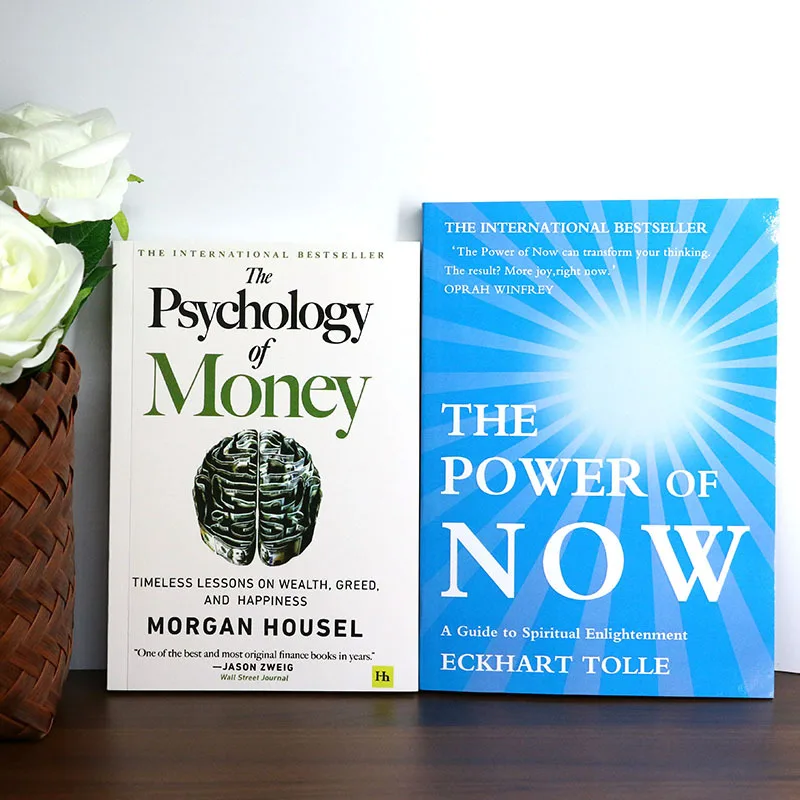 

《The Psychology of Money》+《The Power of Now》Spiritual and Wealth Wisdom Set For readers seeking a bountiful life Christmas gift