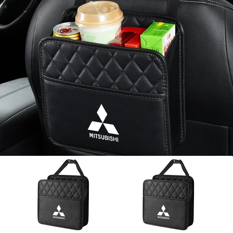 Car Seat Organizer Multifunctional Back Multi Pocket Storage Bag For Mitsubishi Lancer Mirage Pajero Asx 10 Outlander 3 l200