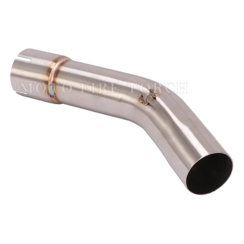 Motorcycle Exhaust Escape System Modified Muffler 51mm Middle Link Pipe For  R1200GS Adventure 2004 2005 2006 2007 2008 2009