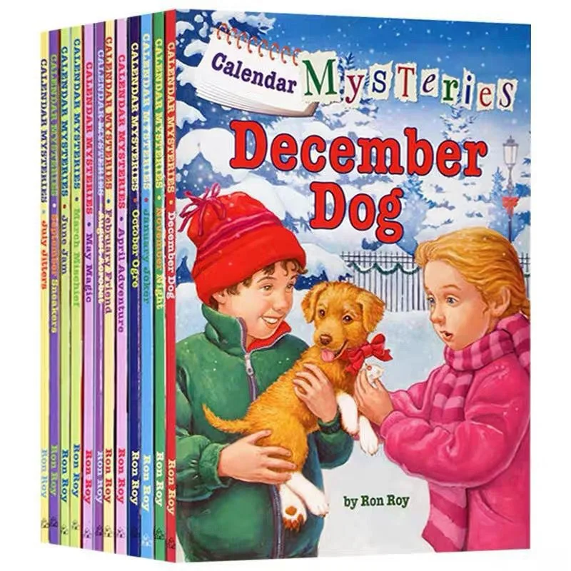 

Calendar Mysteries - 13-volume Children's English Beginner-level Storybook with Adventure Stories