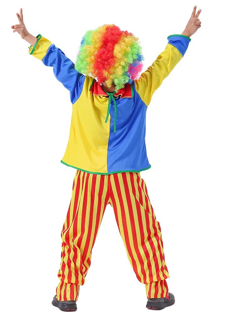 

Halloween Clown Costume Children's Circus Theme Stage Performance Traditional Chinese Ethnic Women's Fashion Spring 2026