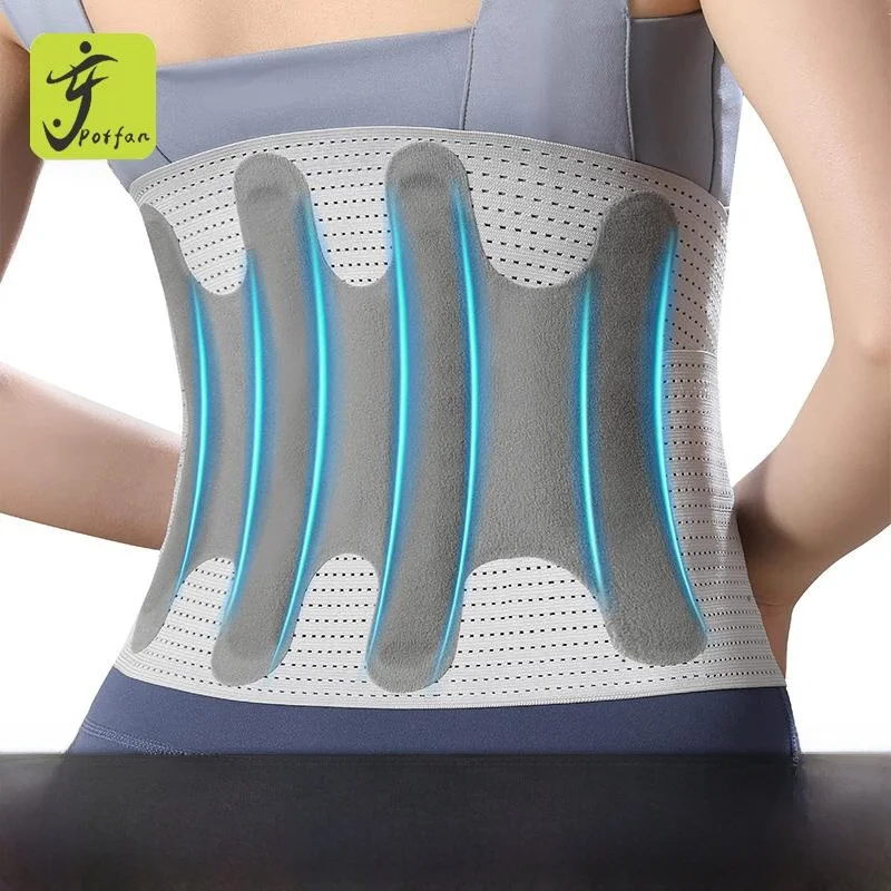 

Новый спортивный пояс для поддержки поясницы, дышащий, для глубоких приседаний, фитнеса, с металлическими пластинами для поддержки, для поднятия тяжестей, для поддержки живота