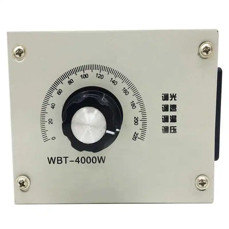 4000W AC 220V Variable Voltage Controller Control for Fan Sp