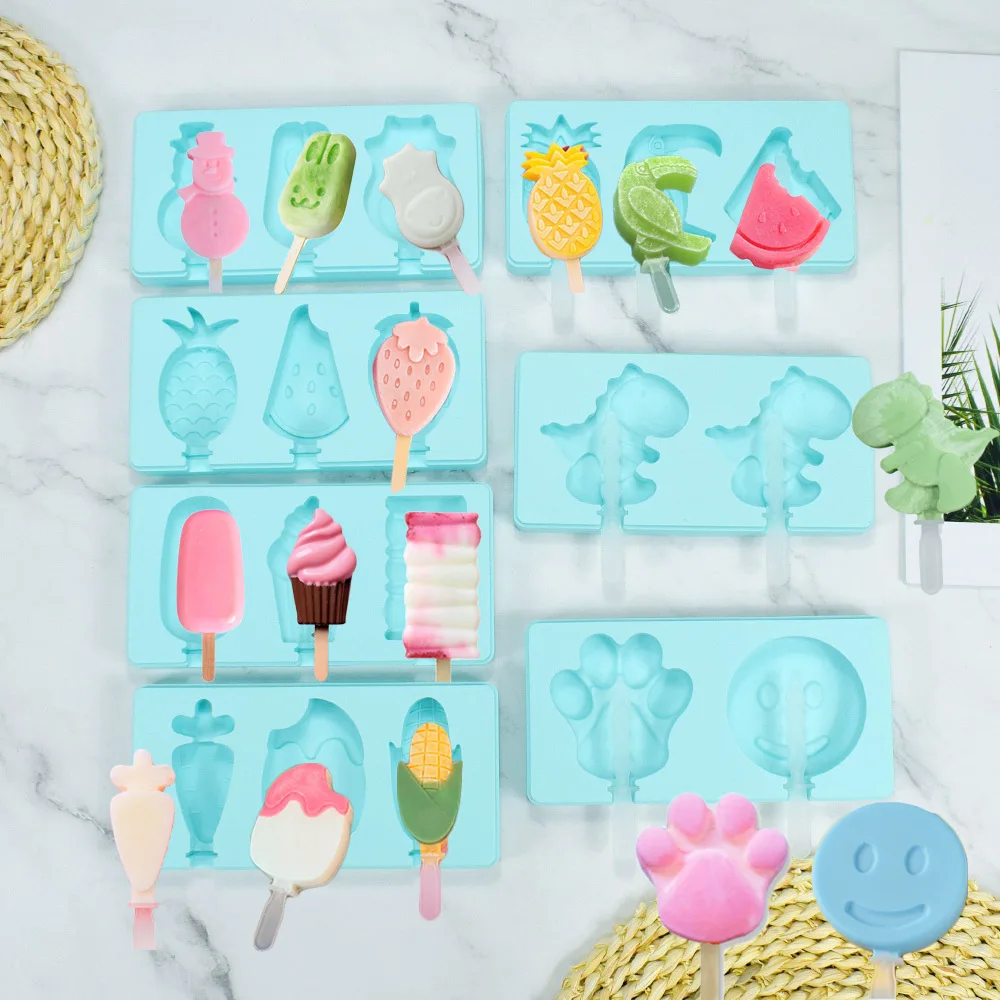 

3-палочная форма для мороженого, сетка для кубиков льда, форма для изготовления мороженого, шоколада, летняя форма для напитков «сделай сам», желе, прохладный чай, молоко, виски