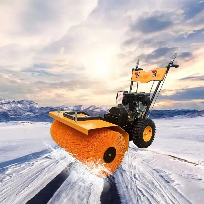 Multifunctional Snow Sweeper Small Manual Street Snow Blower Snowplow Machine
