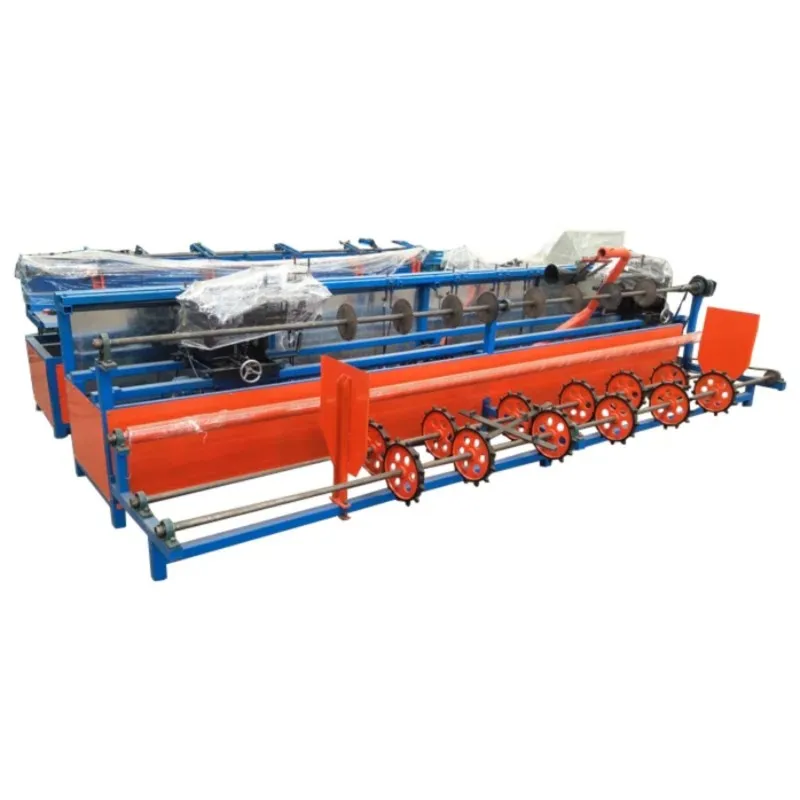 آلة ربط السلسلة الصناعية لسياج السجن عالي الأمان وتصنيع شبكة حاجز دورية الحدود #4