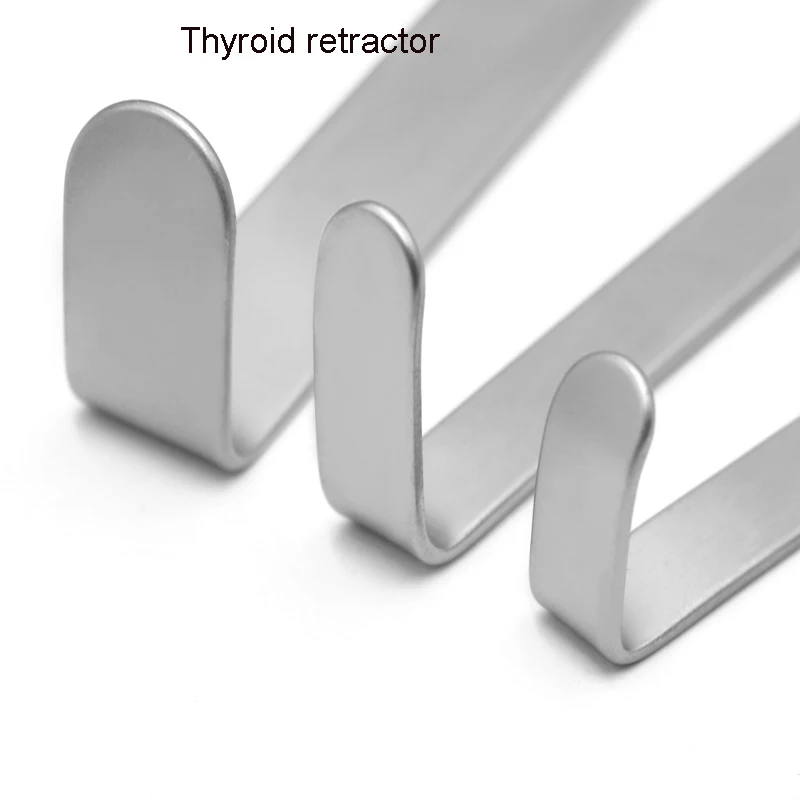 Tamanho do gancho da tração do apêndice do ângulo direito da tração da pele do músculo abdominal do gancho da tração da tiróide do gancho da tração do tecido médico