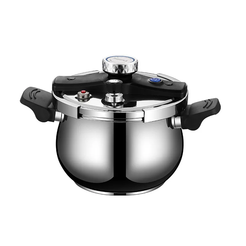 

Stainless Steel Pressure Cooker 304 Thickened Household Soup Pot Steamer Gas Universal Explosion-proof Pressure Cooker