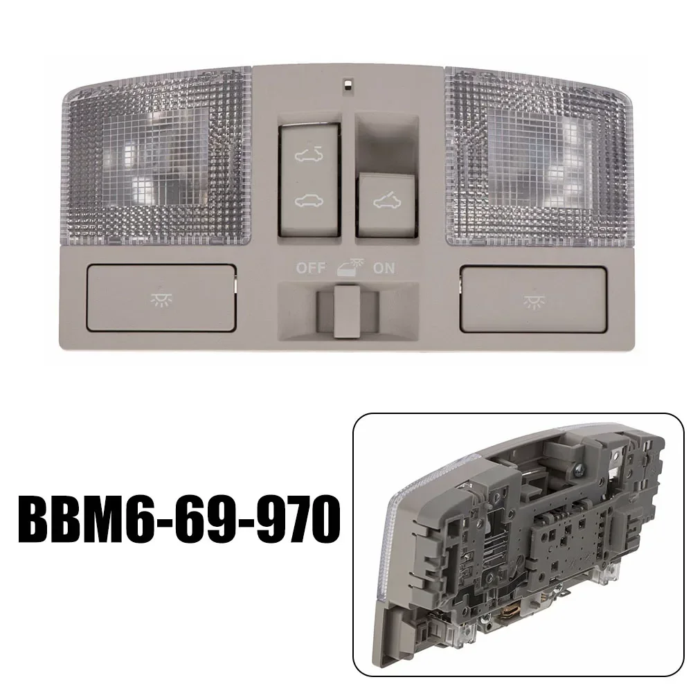 

Совершенно новый светильник для чтения на крыше автомобиля, 1 шт., консоль, лампа для карты, внутренний пластик с переключателем люка для Mazda 3 2010-2013