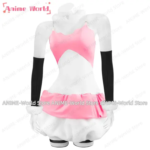 《Anpassad storlek》Anime Aries Lucy Heartfilia Kostym Cosplay Outfit Uniform Halloween Jul Outfit Peruk 10 best sales Lucy cosplay Fairy Tail - №10