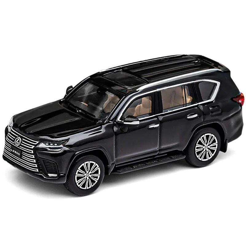 

Модель Lexus LX600 в масштабе 1:64, миниатюрная модель автомобиля из сплава для взрослых и детей, статический металлический литой автомобиль 1:64, коллекция игрушек