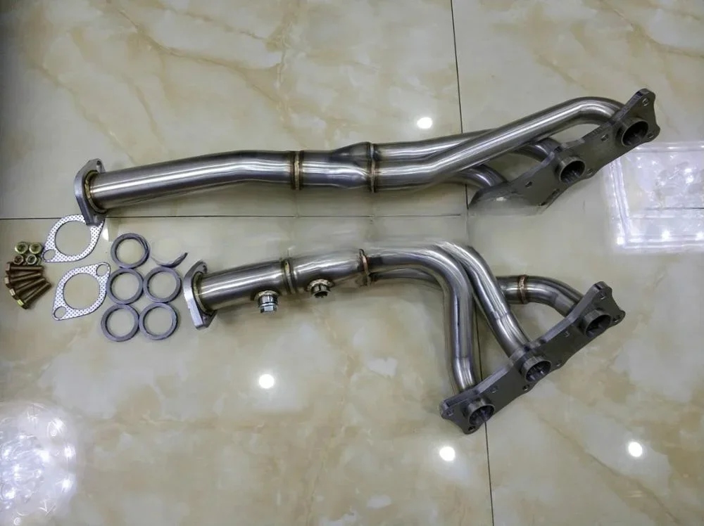 exhaust header N52 N53 128i 325i 325xi 328i 328xi 330i 330xi X1 E84 E81 X5 E70 E82 E87 E88 exhaust manifold N52 E90 E91 E92 E93