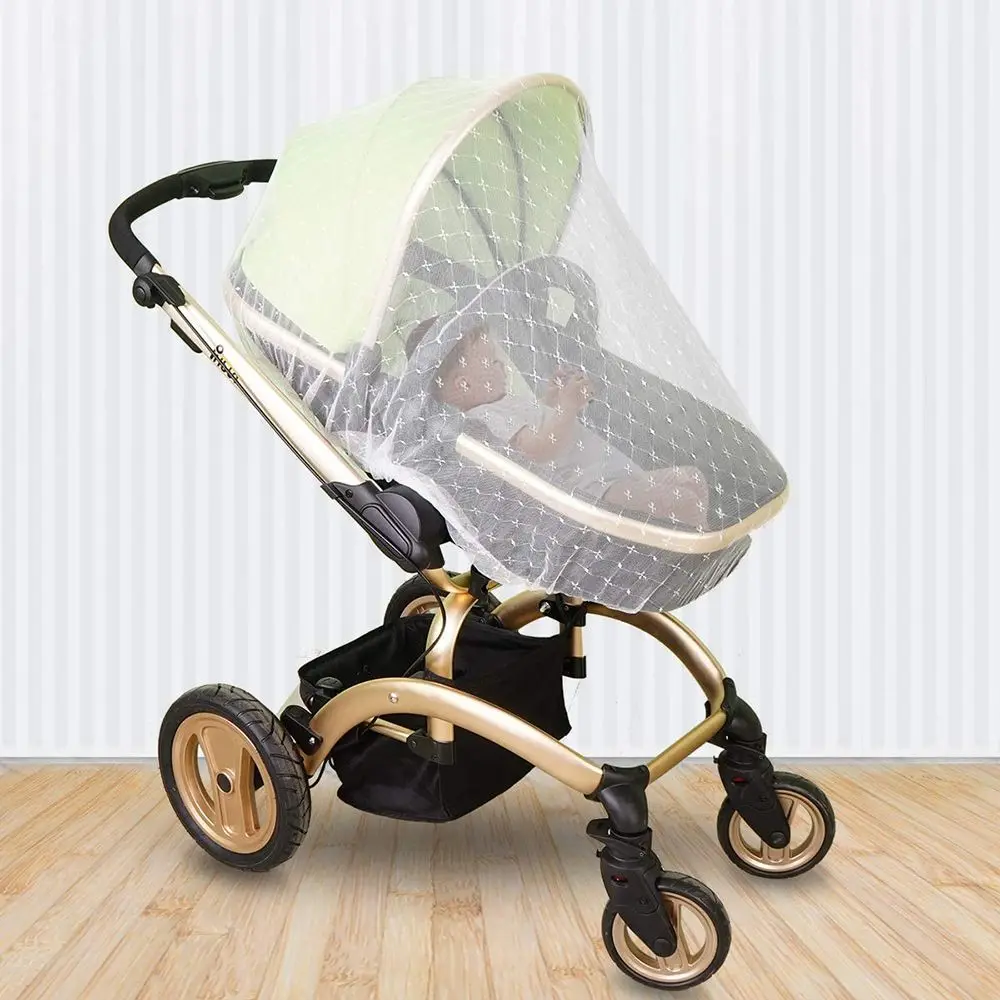 Accessories Breathable Folding Infant Protection Mesh Pushchair Anti-bug Netting Baby Mosquito Net Pushchair Mosquito Net