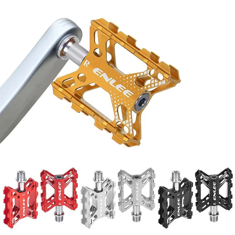 

Pedal Aluminum Alloy Pedal Mountain Road Bike Bearing Pedal Folding Bicycle General Cycling